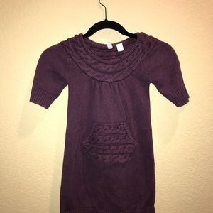 Girls Purple Old Navy Knit Dress